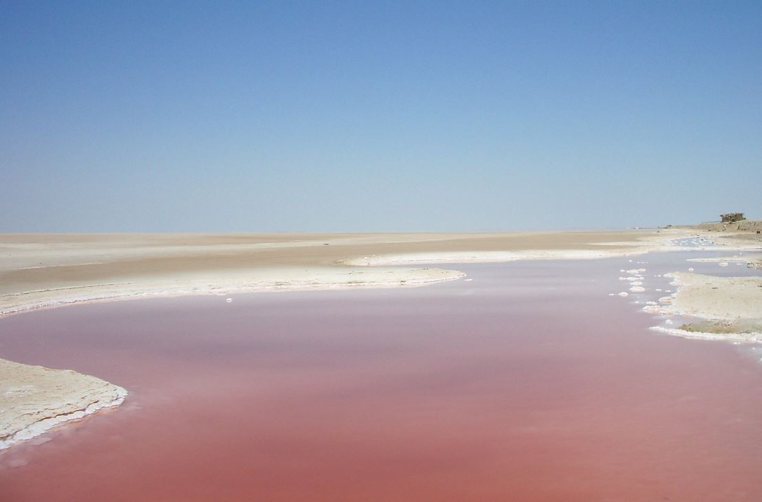 Озеро Эль-Джерид в Тунисе