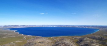 Озеро Эльгыгытгын на Чукотке