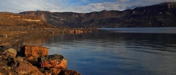 Озеро Эскьюватн в Исландии